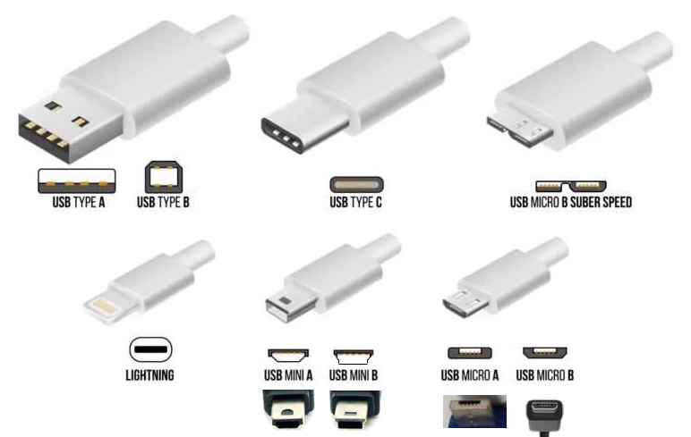 Connecteurs USB